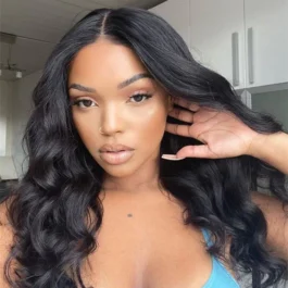 Human Hair 13×6 Lace Frontal Body Wave Wig