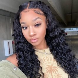 Human Hair 13×6 Lace Frontal Water Wave Wig